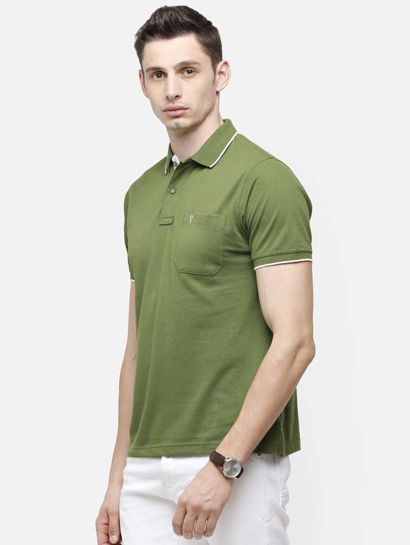 men pack of 2 solid regular fit polo t-shirt - 18318007 -  Standard Image - 1