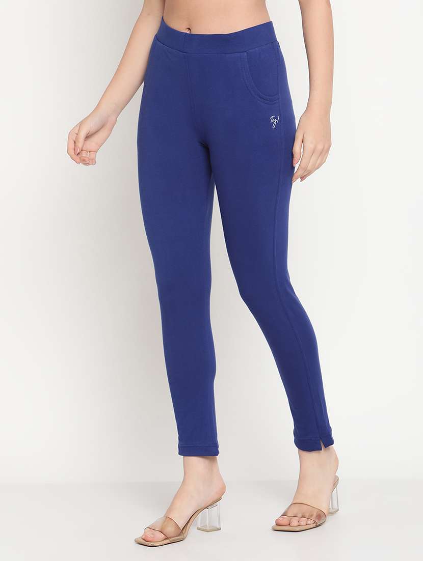 blue cotton leggings - 18318947 -  Standard Image - 1
