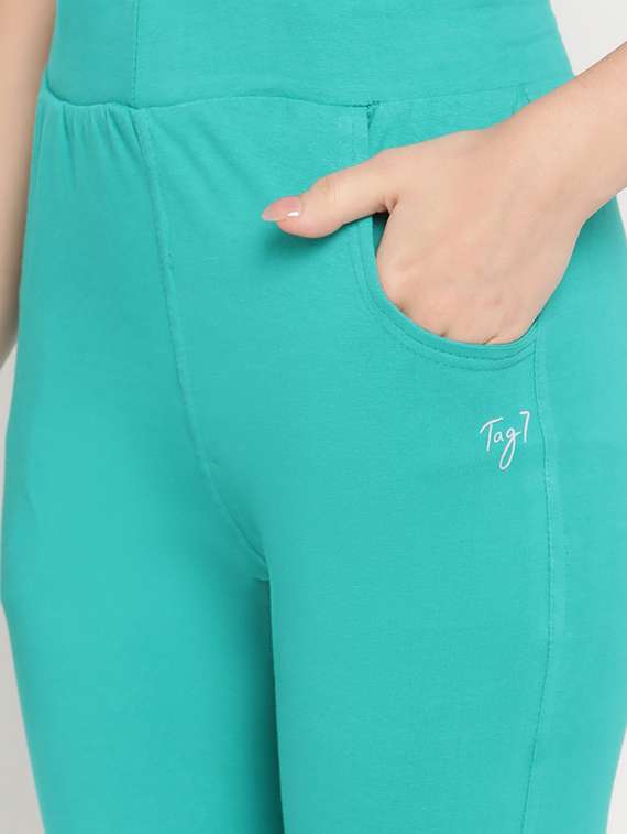 sea green cotton legging - 18318955 -  Standard Image - 4