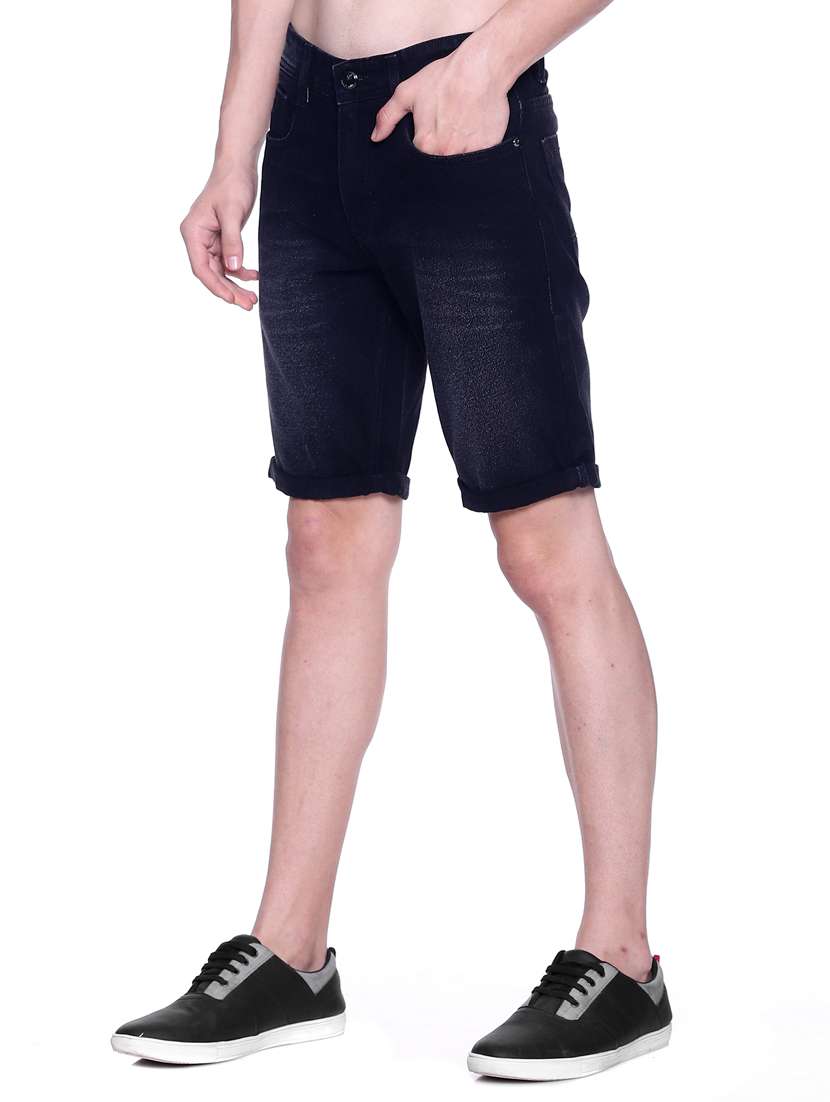 navy blue light washed short - 18319739 -  Standard Image - 1