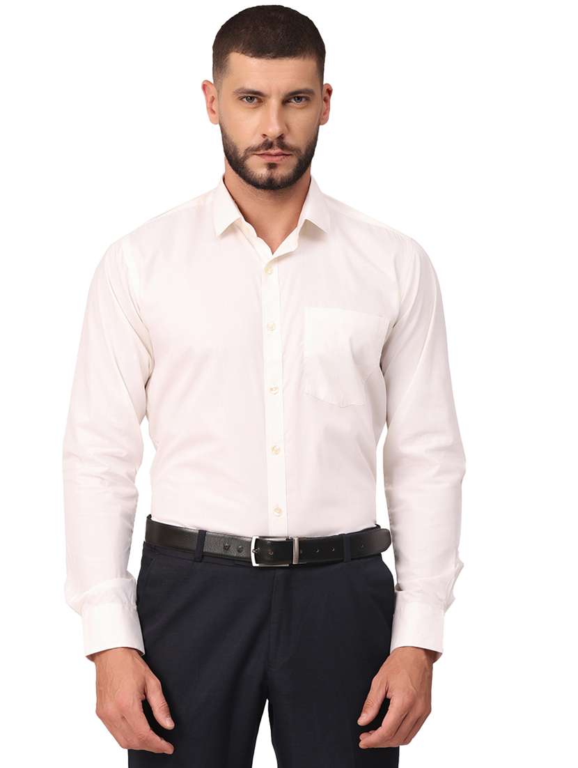 mens solids formal shirt