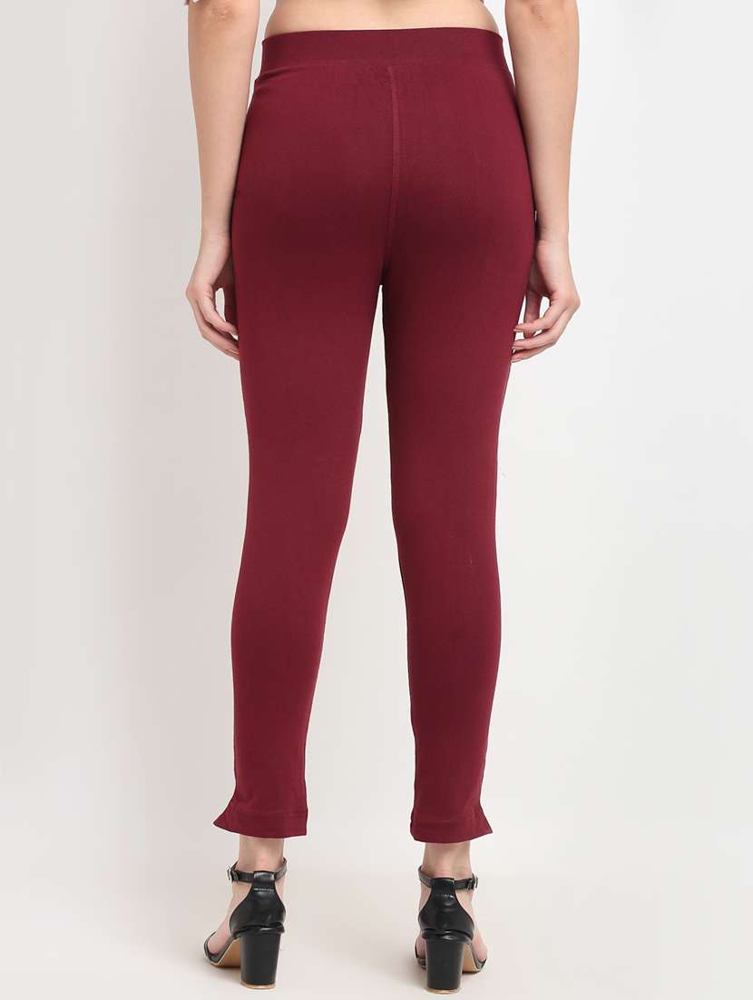 pack of 2 solid leggings  - 18321104 -  Standard Image - 4