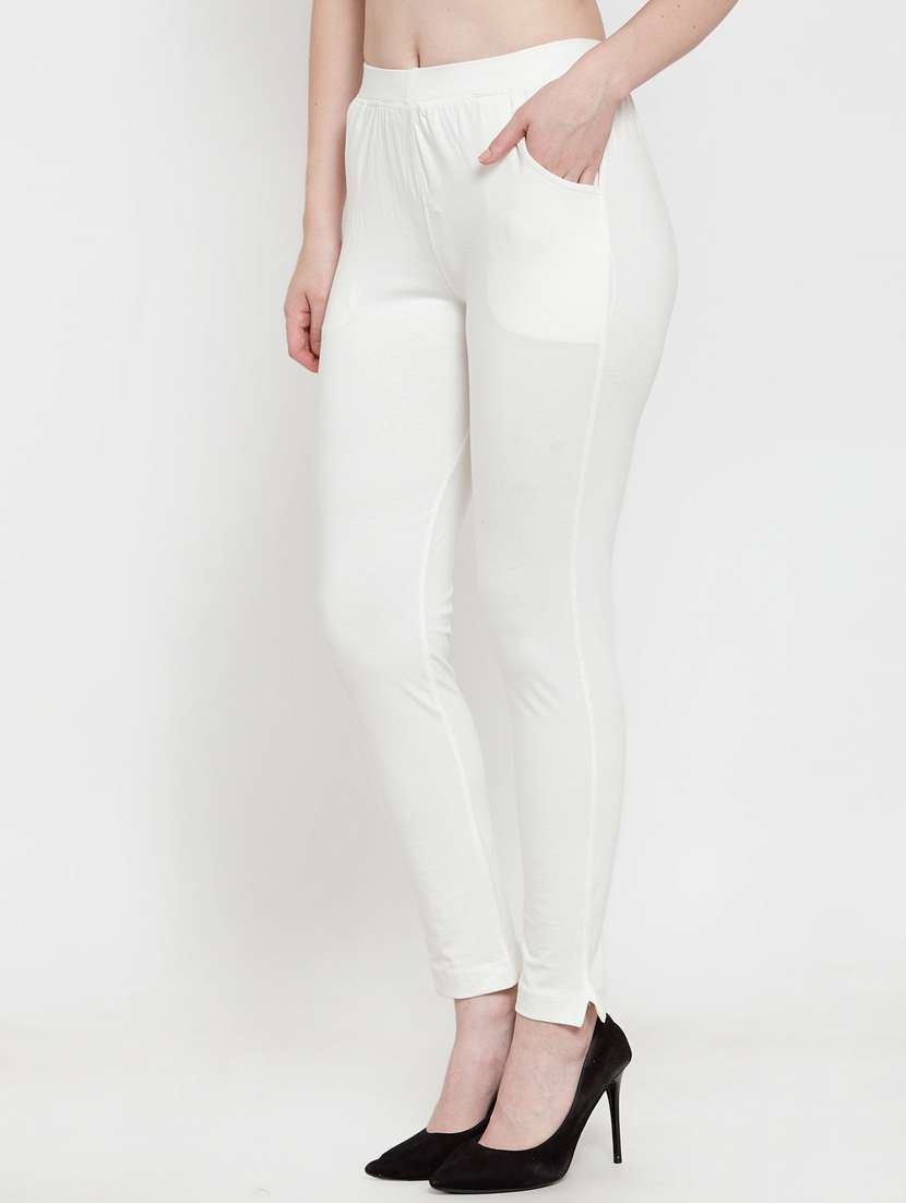 pack of 2 solid leggings  - 18321110 -  Standard Image - 1