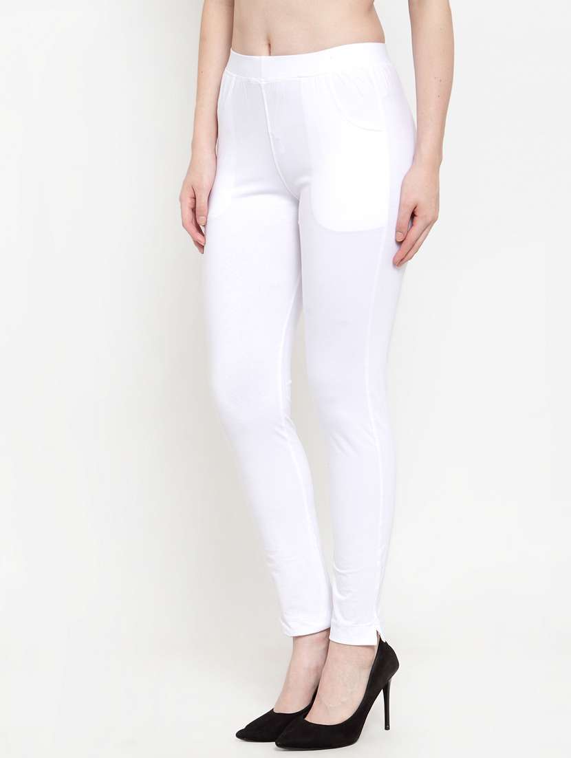 pack of 2 solid leggings  - 18321134 -  Standard Image - 1