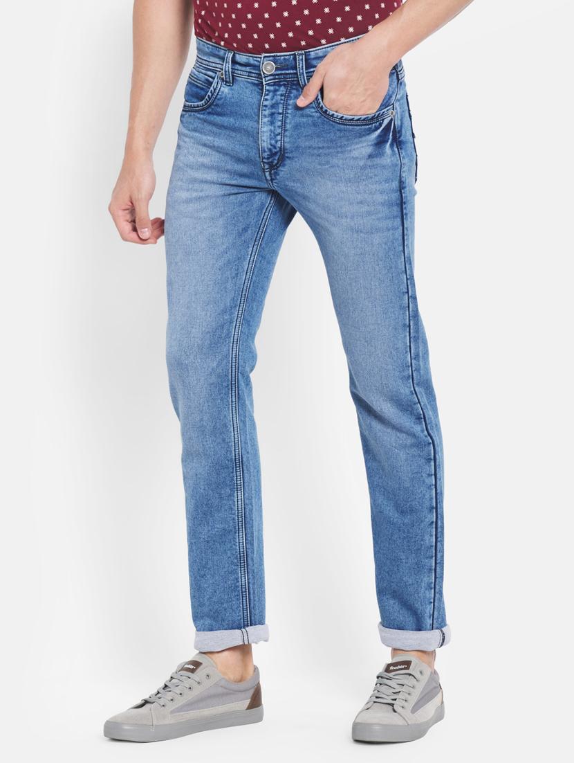 light blue light-washed denim jean - 18321281 - Standard Image - 1