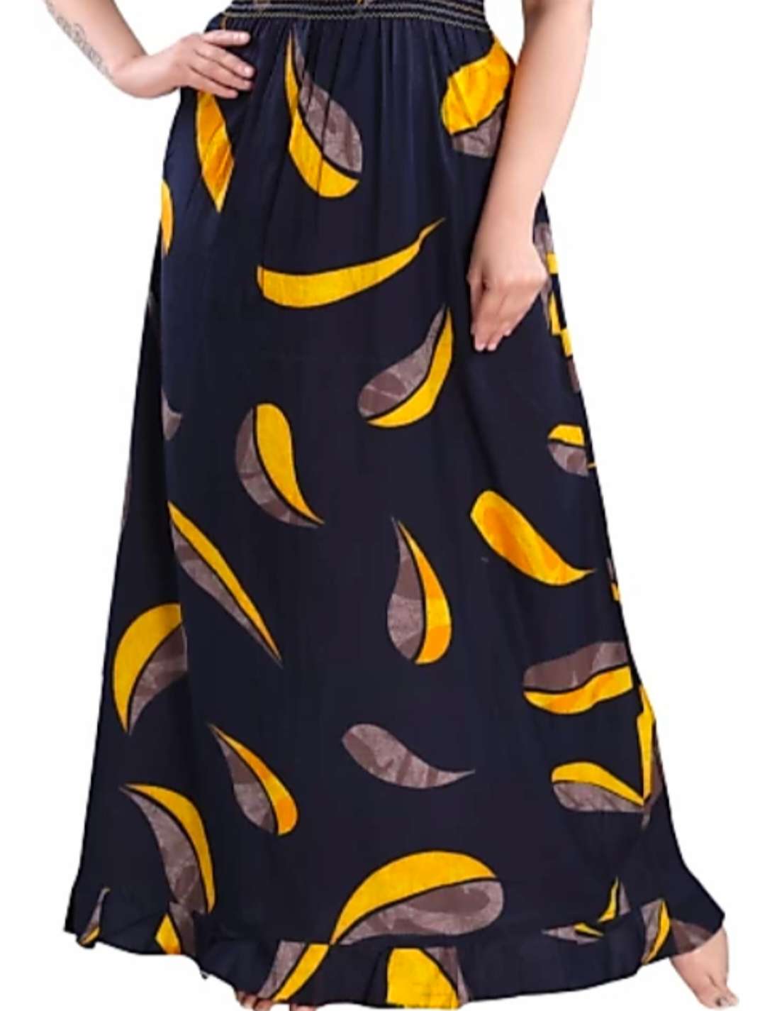 yellow hosiery nightwear set - 18321789 -  Standard Image - 1