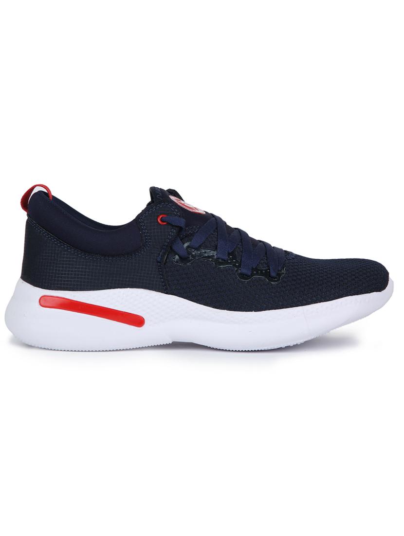 navy fabric sport shoes - 18322357 -  Standard Image - 1