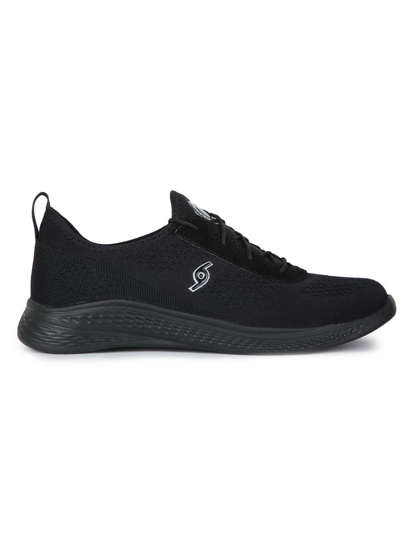 black fabric sport shoes - 18322361 - Standard Image - 1