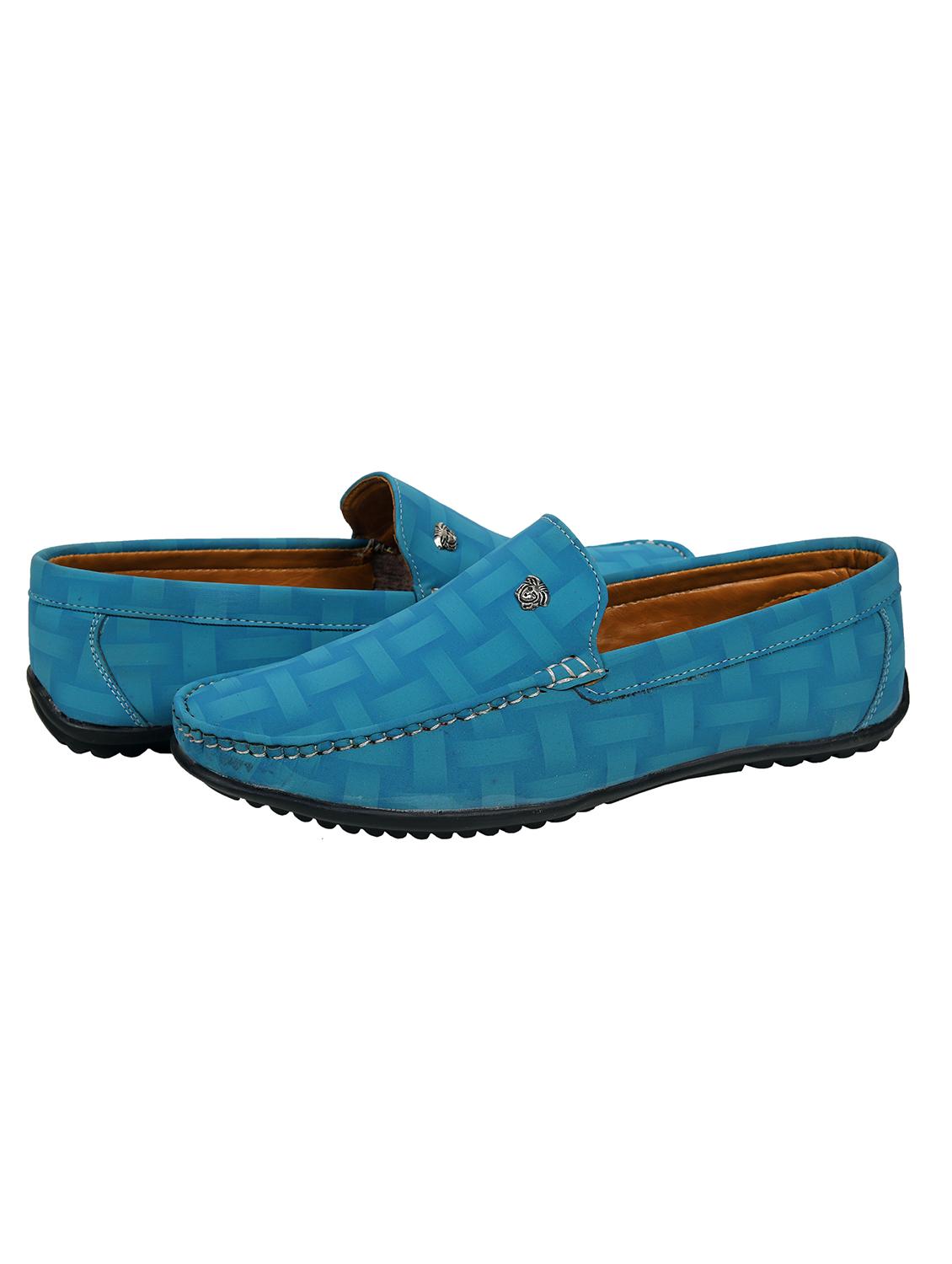 light blue slip on loafers - 18322527 - Standard Image - 4