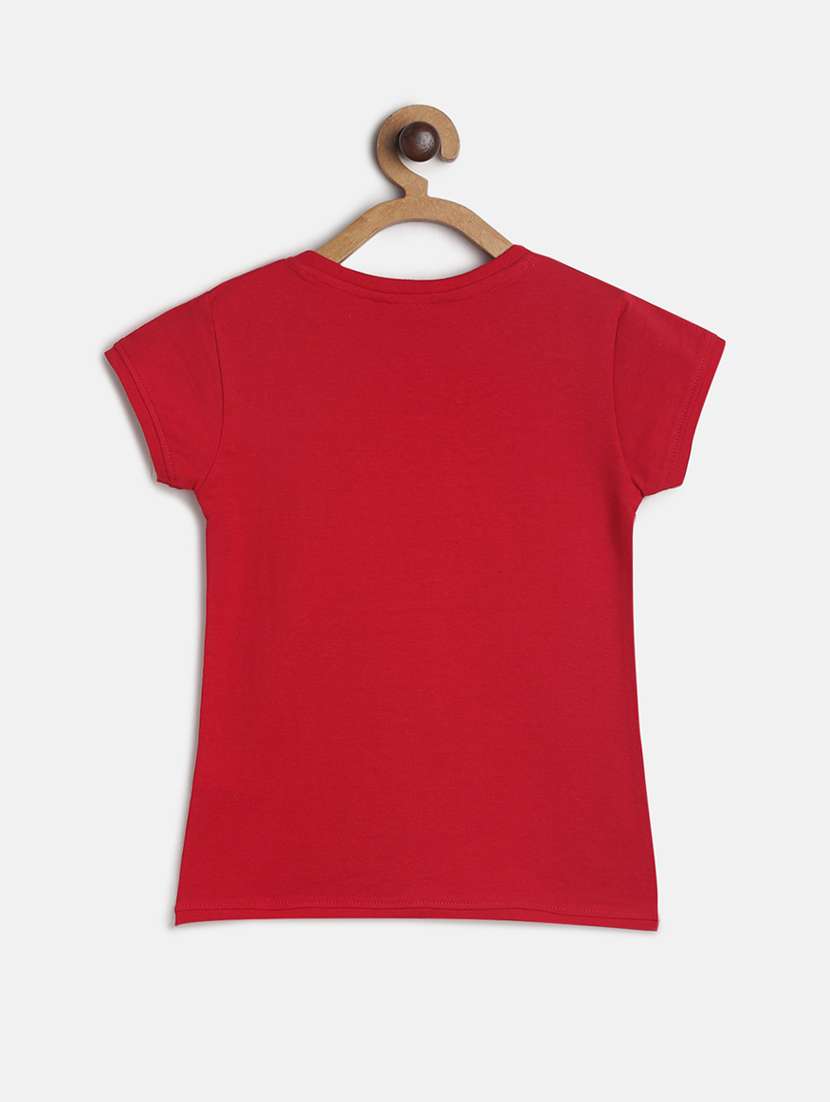 red printed regular tee - 18322581 -  Standard Image - 1