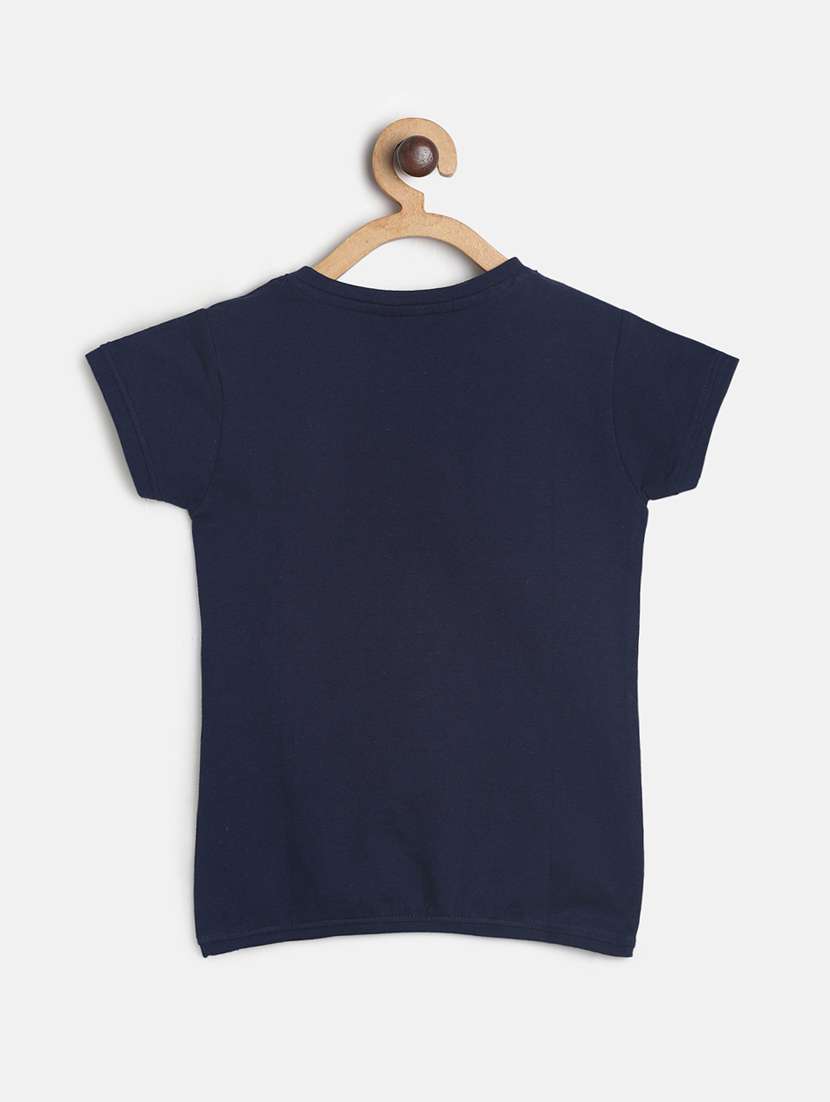 blue printed regular tee - 18322583 -  Standard Image - 1