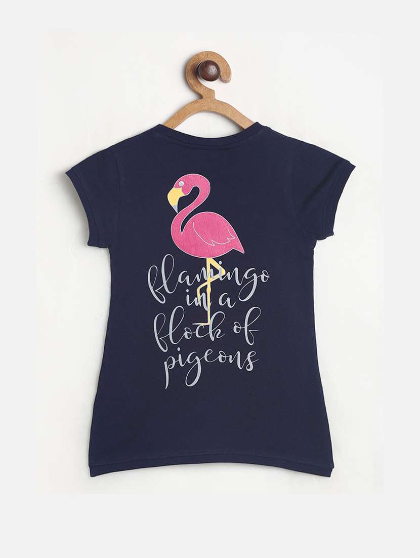 blue printed  regular tee - 18322585 -  Standard Image - 1