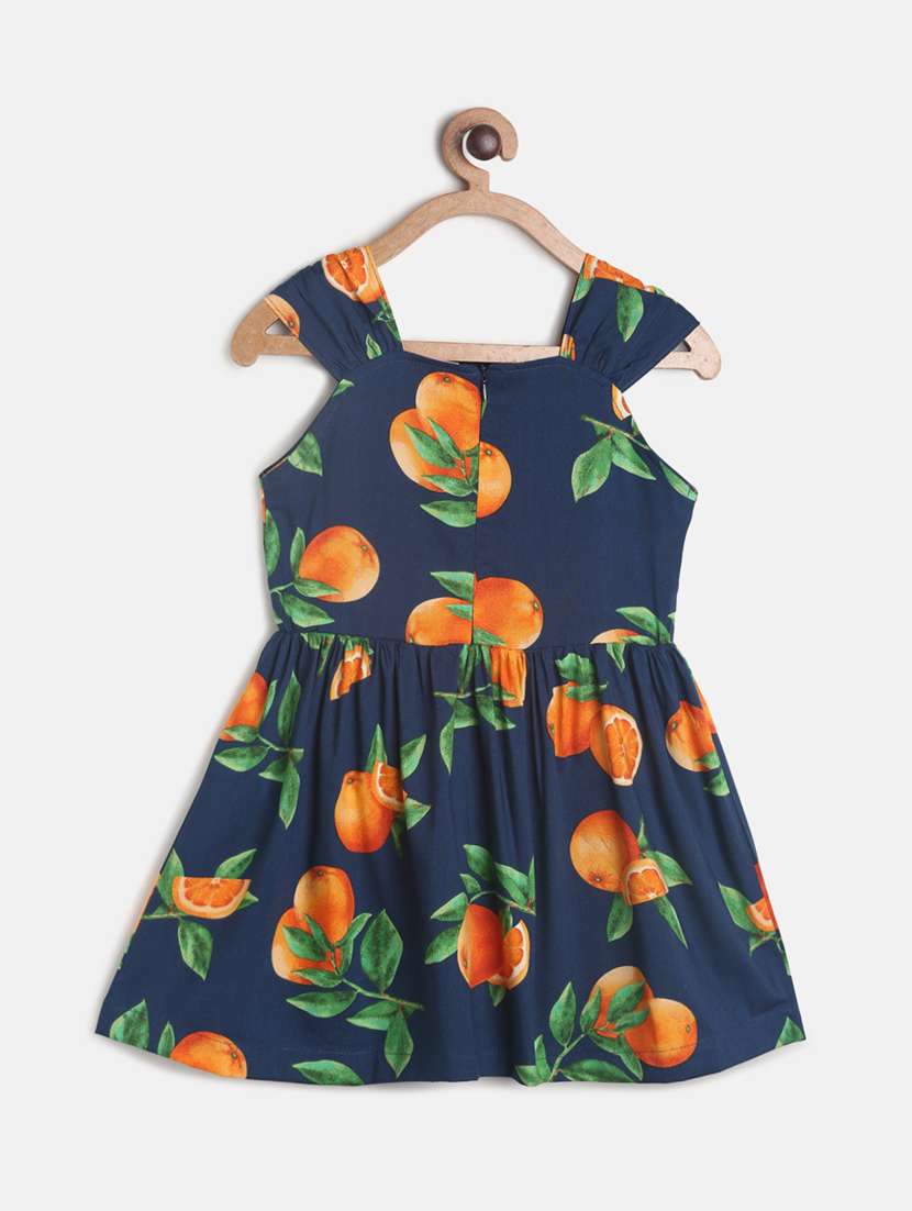 girls square neck sleeveless frock - 18322618 -  Standard Image - 1