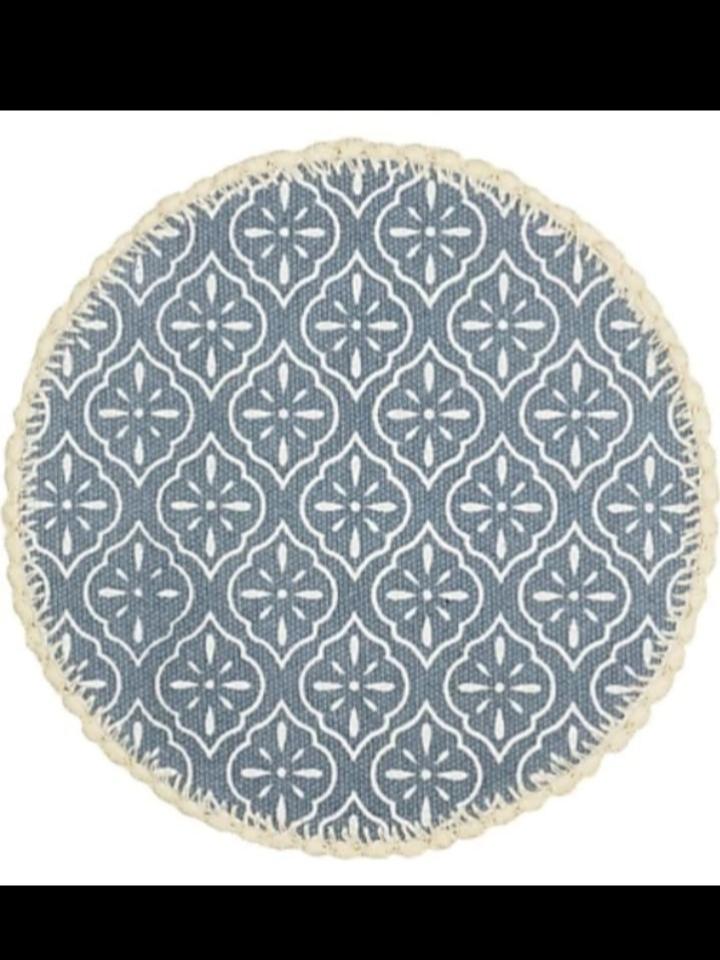 cotton fabric table mat pack of  - 18322792 -  Standard Image - 1