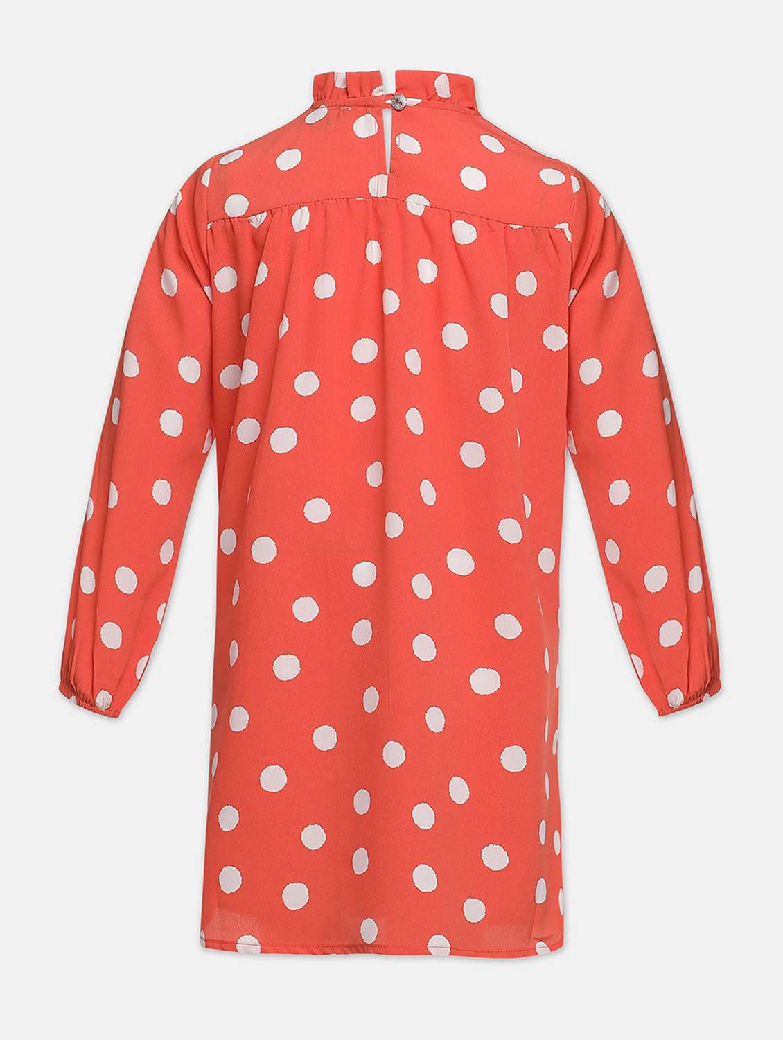 girls mandarin collar long sleeves dress - 18323705 -  Standard Image - 1