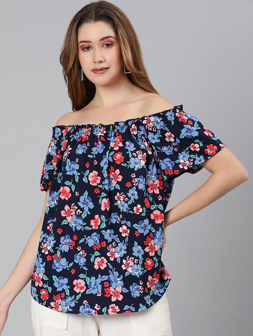 women's a line off shoulder top