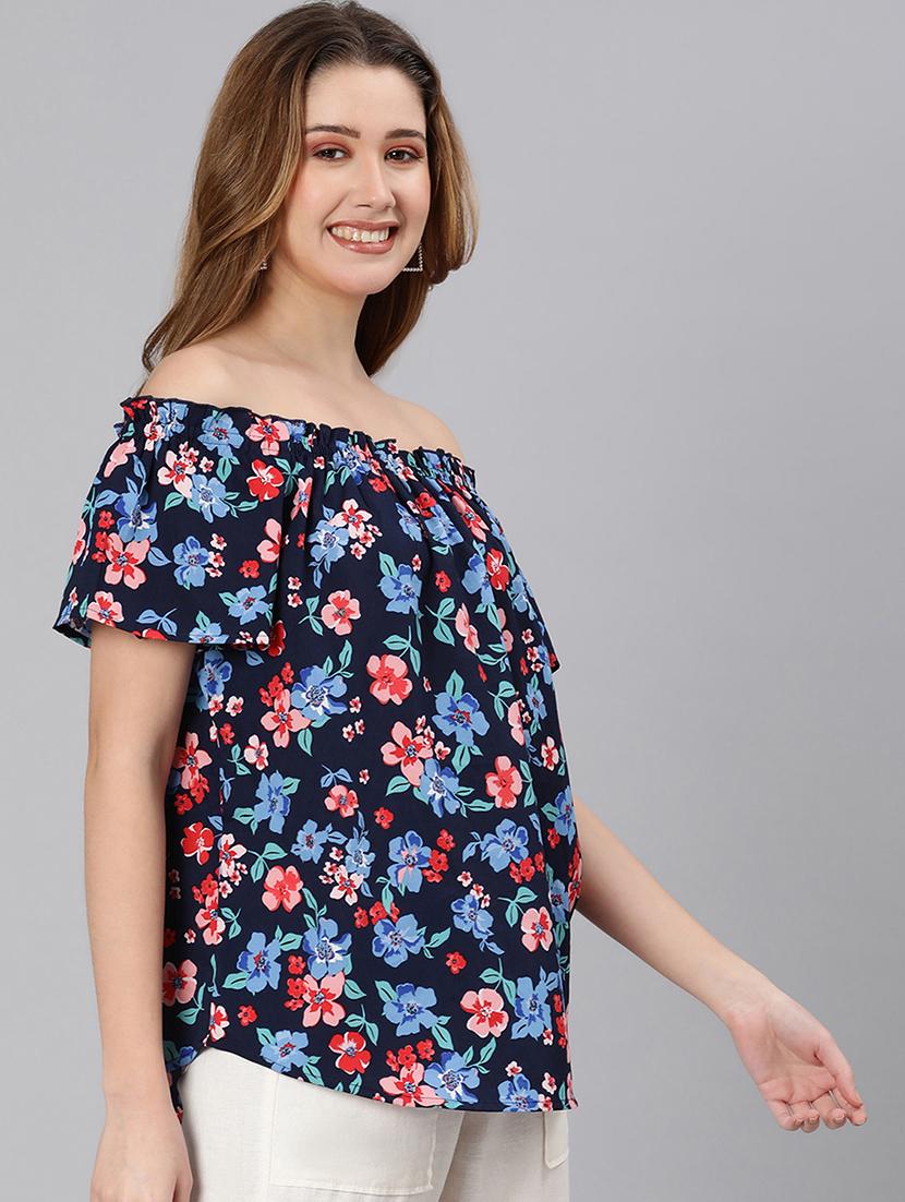 women's a line off shoulder top - 18324581 -  Standard Image - 1