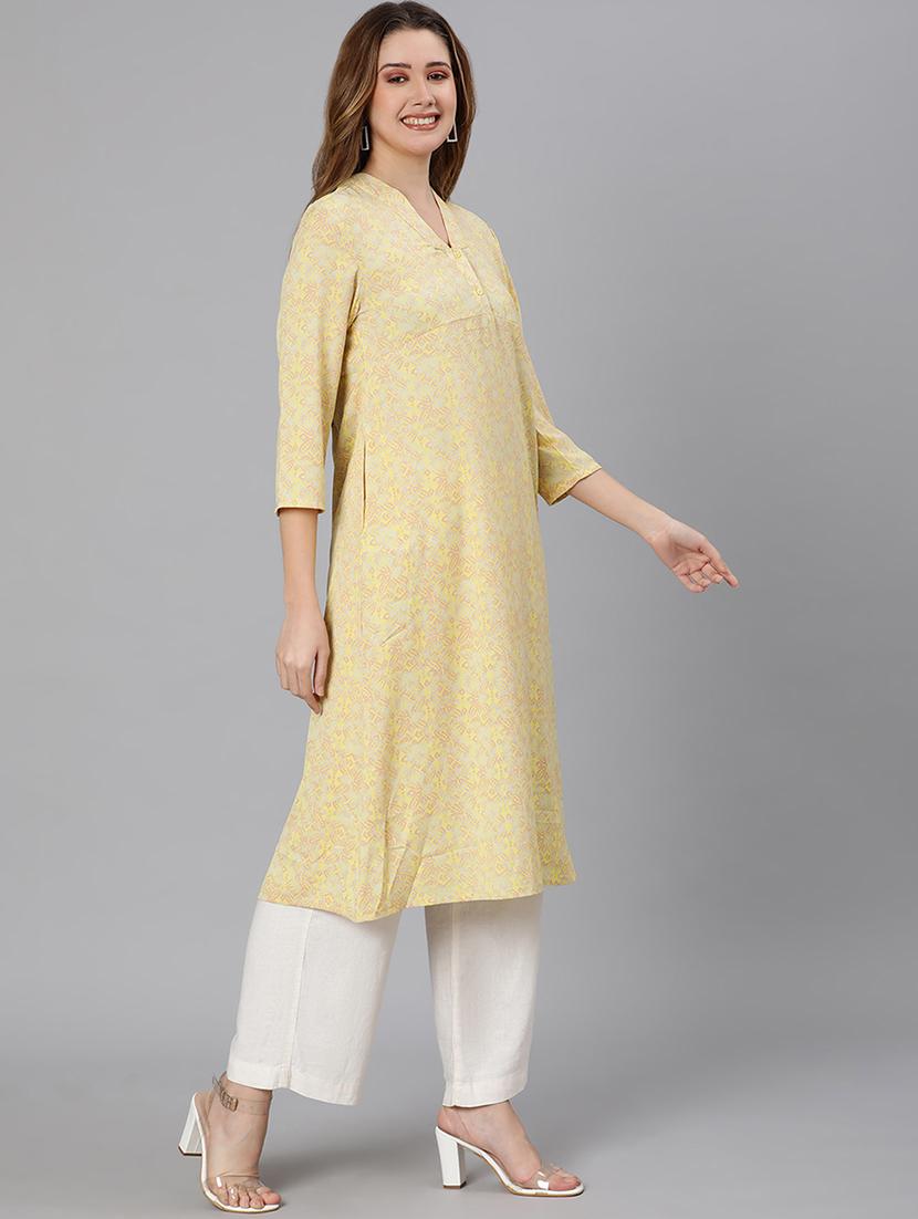 women's a-line kurta - 18324646 - Standard Image - 1