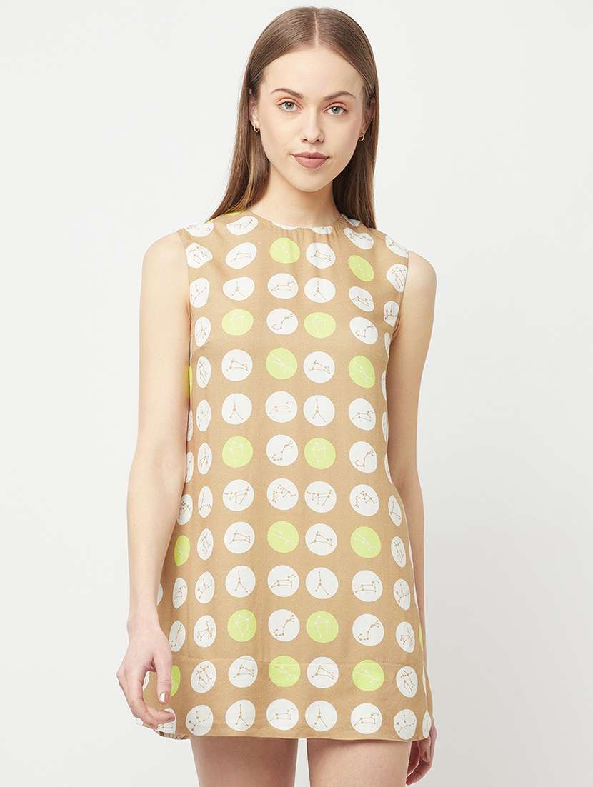 women's sheath polka dots dress - 18324770 -  Zoom Image - 0