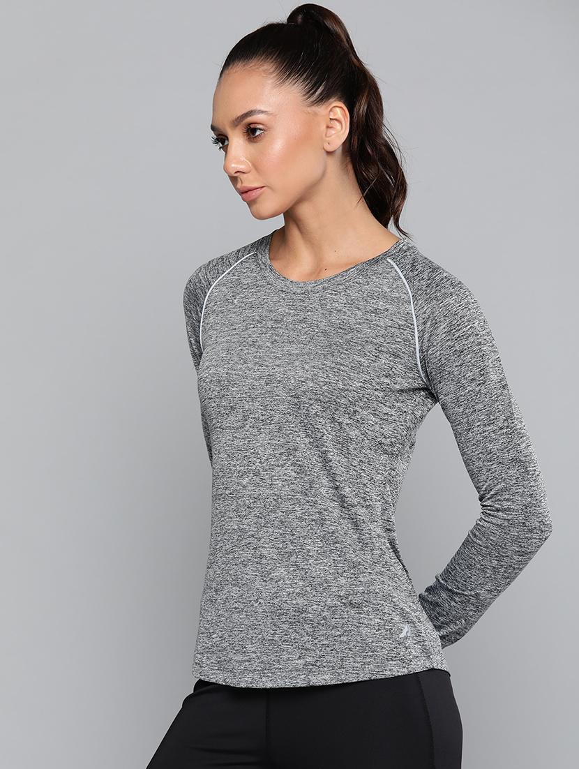 long sleeve solid regular tee - 18325147 - Standard Image - 1