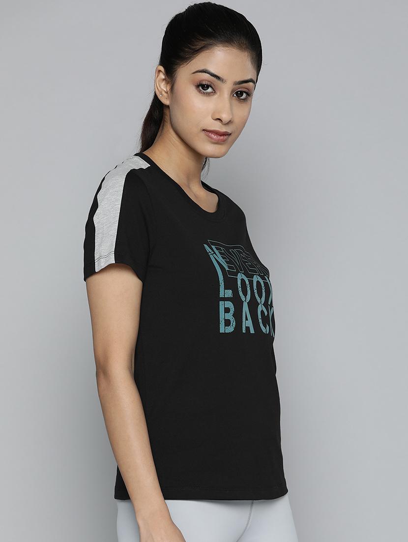 round neck printed regular tee - 18325149 - Standard Image - 1
