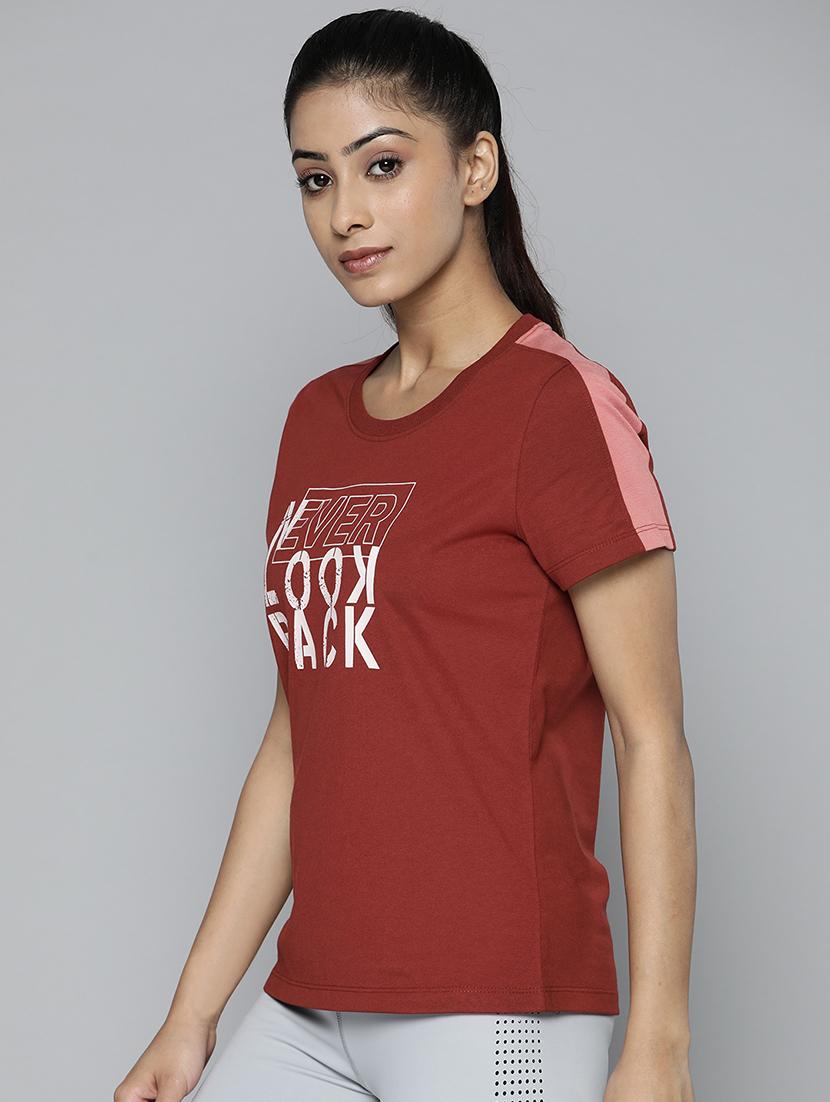 round neck printed regular tee - 18325150 - Standard Image - 1