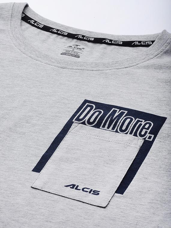 round neck printed regular tee - 18325152 - Standard Image - 4