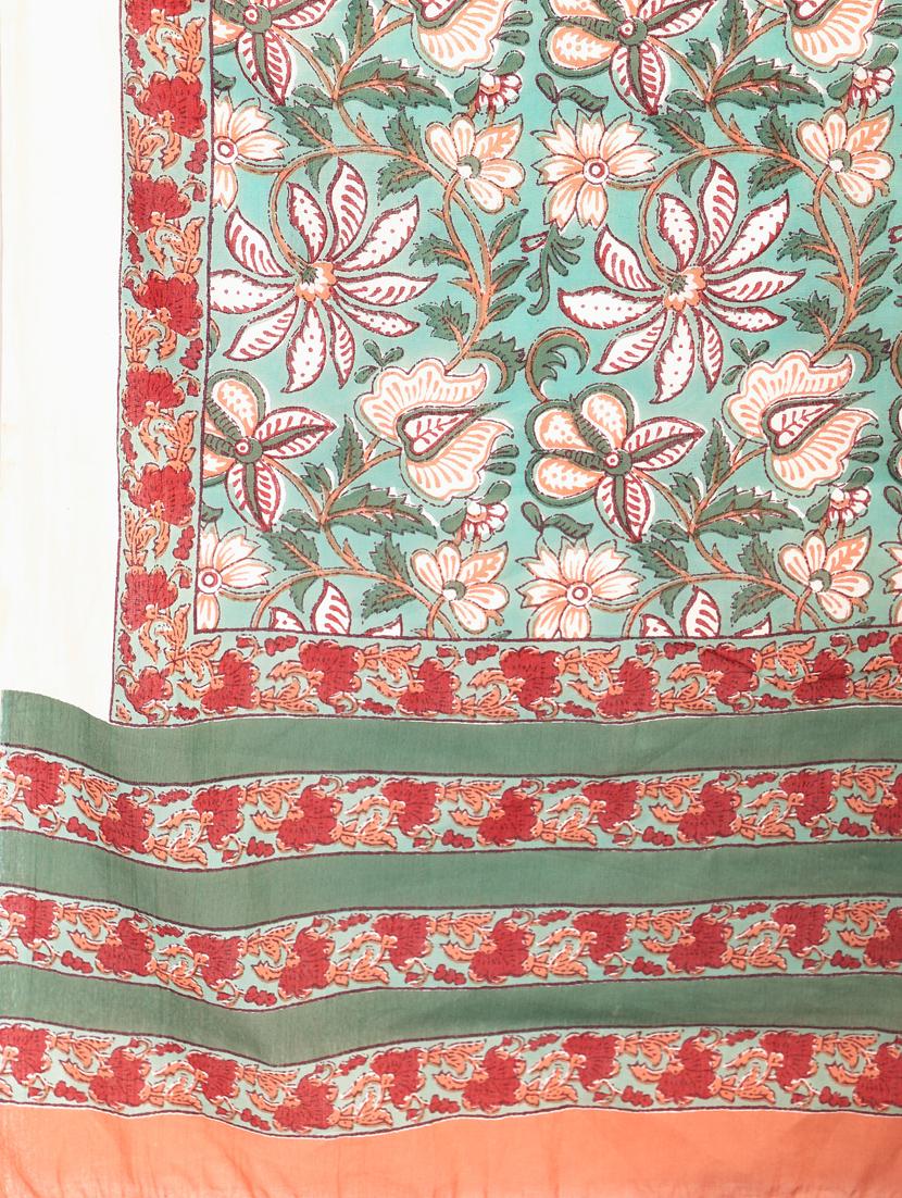 turquoise cotton suit set - 18325298 - Standard Image - 4