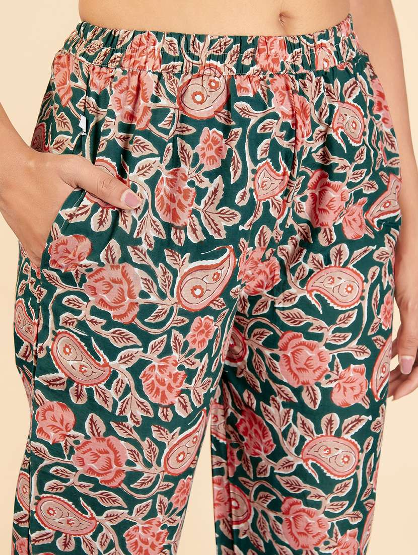 peach cotton suit  set - 18325322 -  Standard Image - 4
