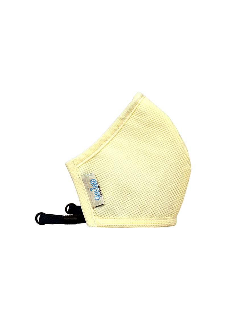 beige polypropylene n95 mask - 18325564 -  Standard Image - 1