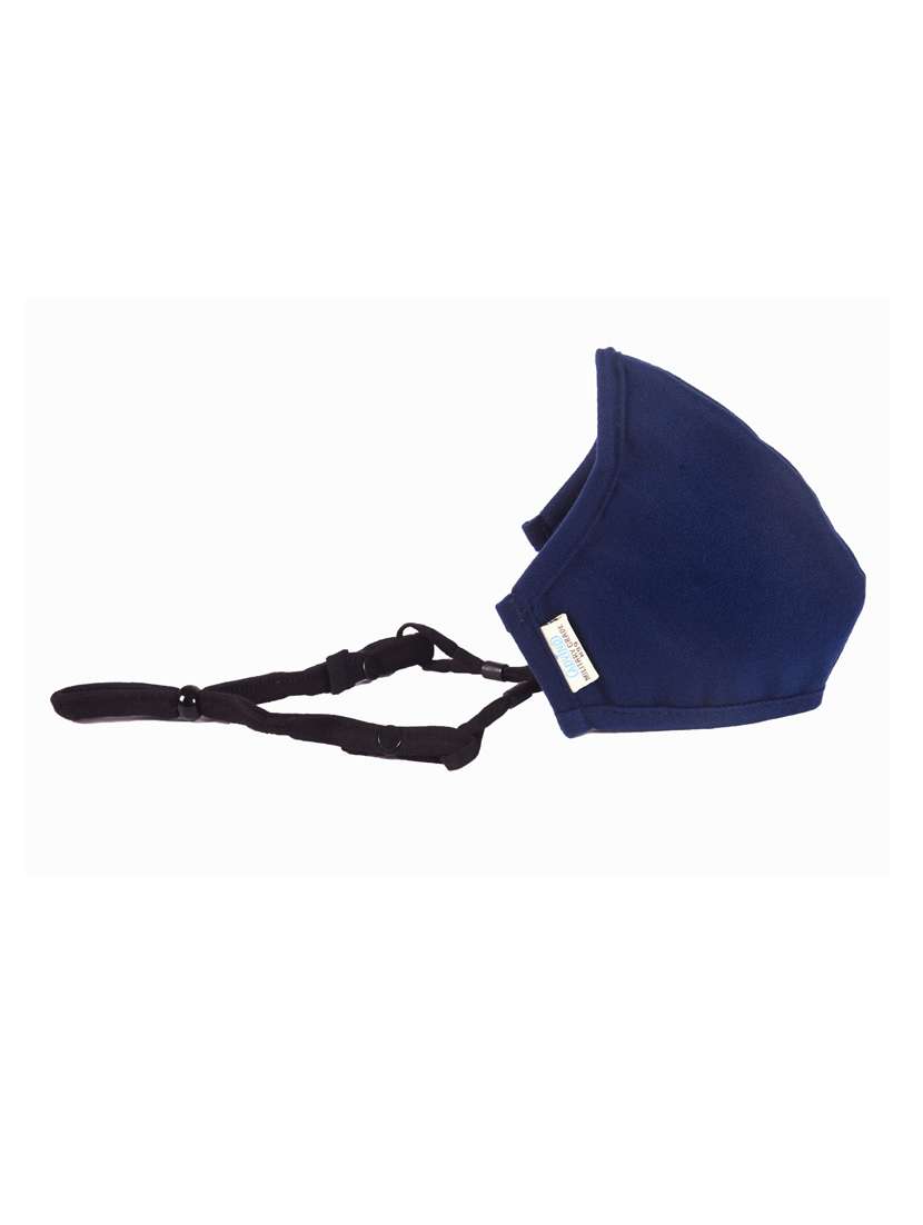 blue polypropylene antipollution mask - 18325572 -  Standard Image - 1