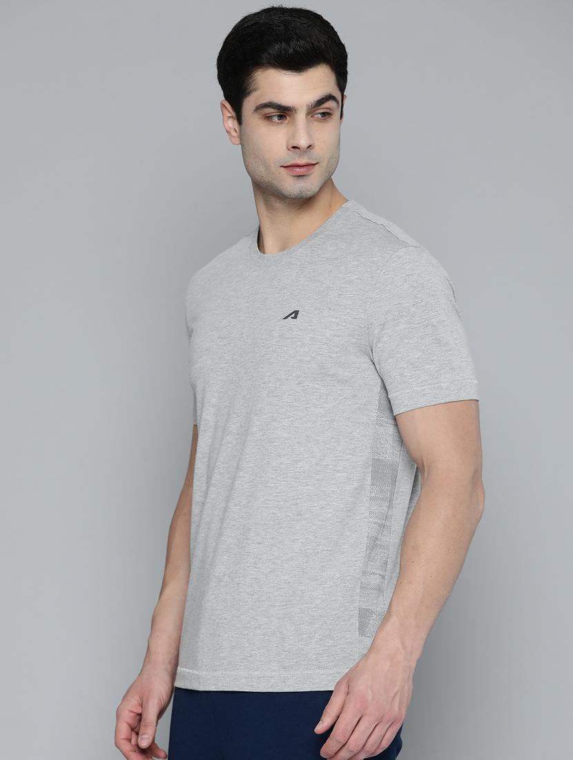 grey melange t-shirt - 18326512 -  Standard Image - 1