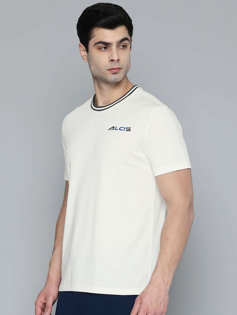 white solid t-shirt - 18326515 -  Standard Image - 1