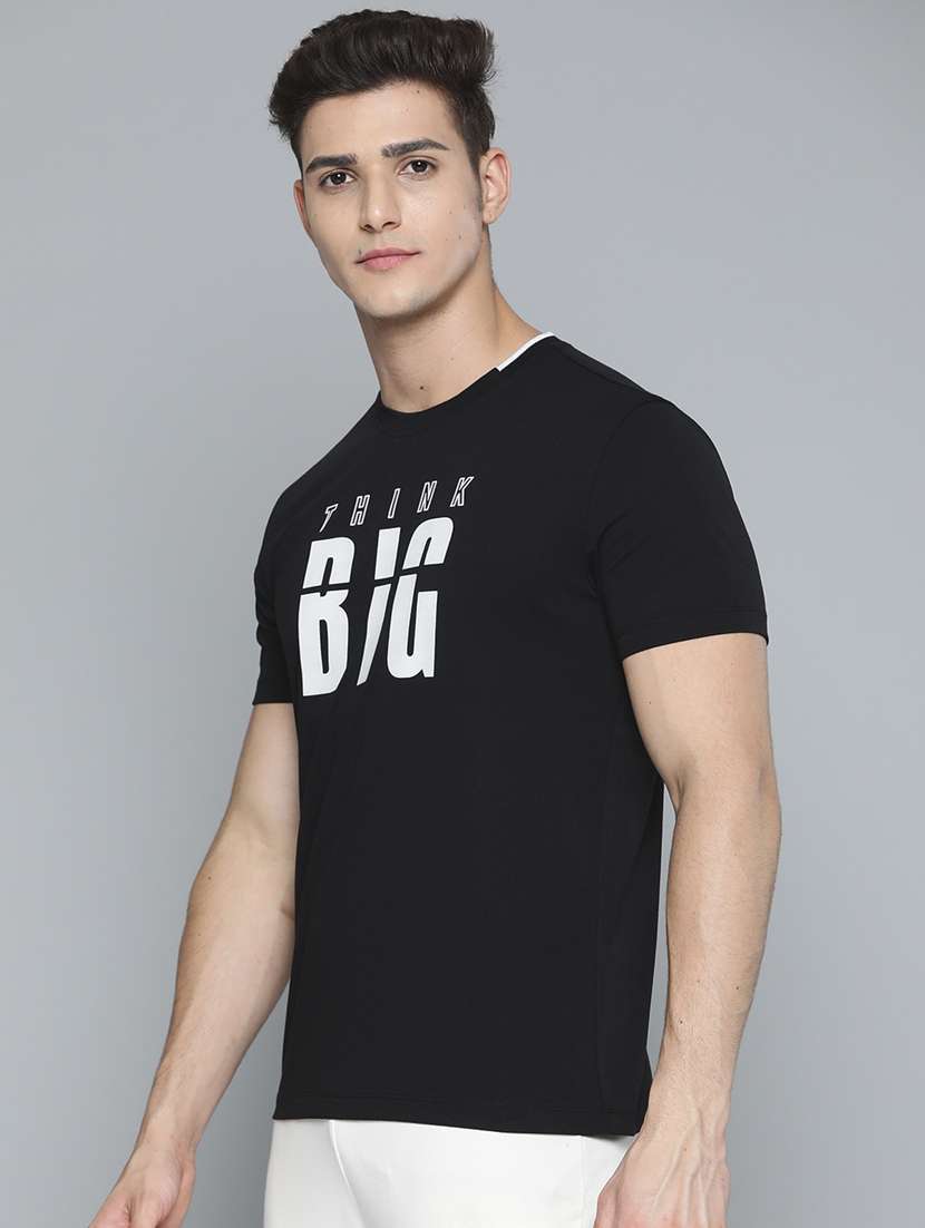white chest-printed t-shirt - 18326520 - Standard Image - 1