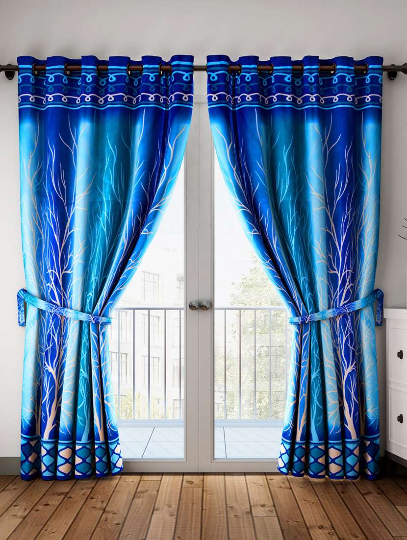 home sizzler 2 pieces maroon door curtains