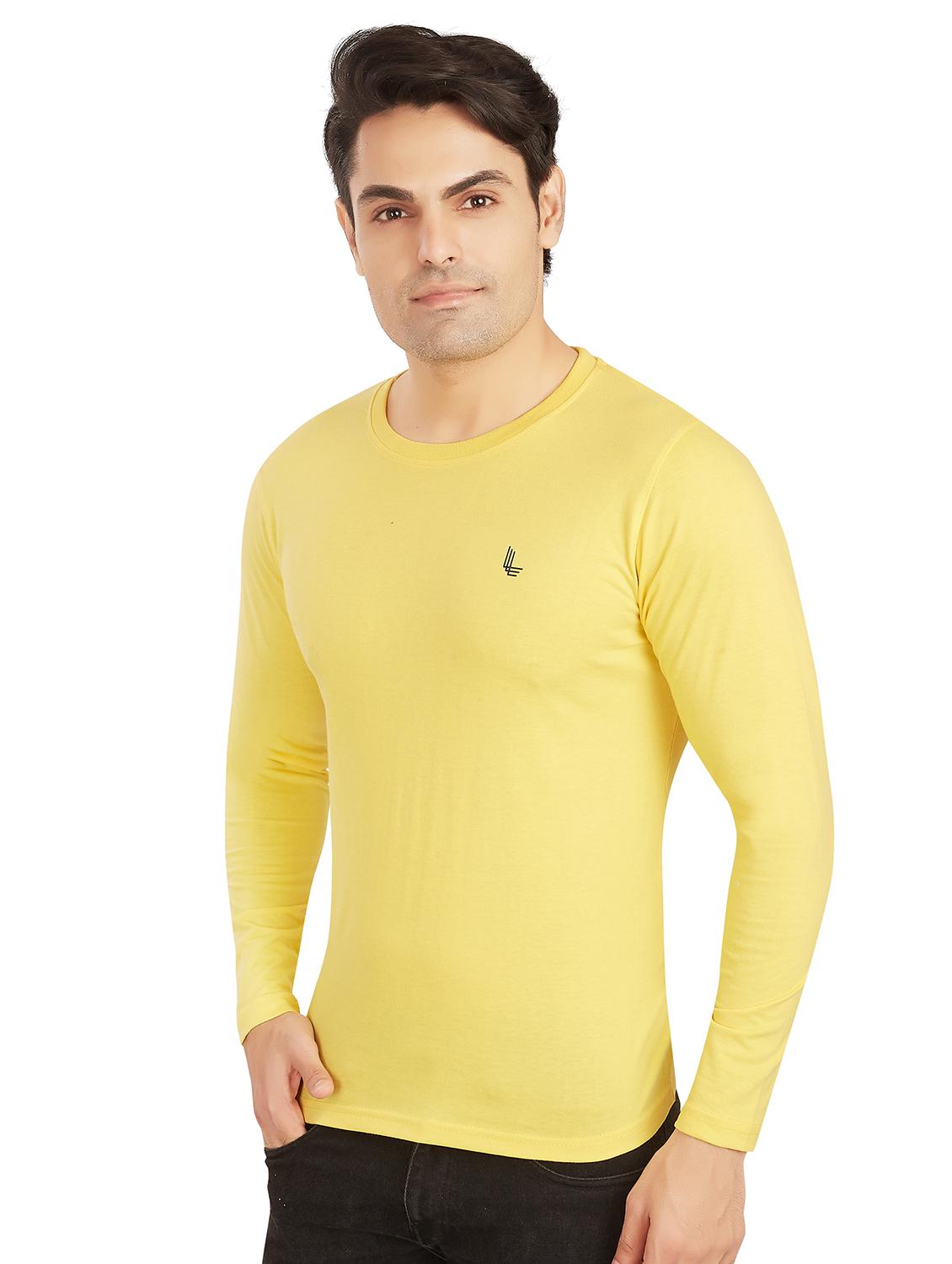 yellow solid t-shirt - 18328933 - Standard Image - 1