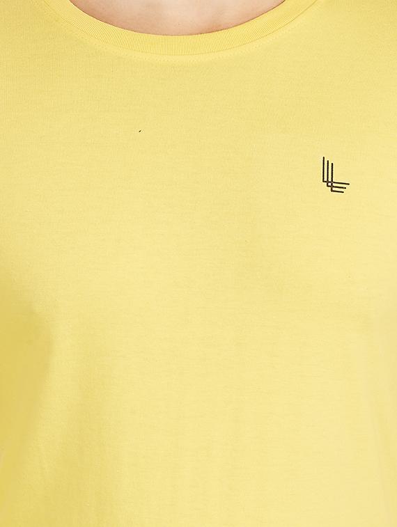 yellow solid t-shirt - 18328933 - Standard Image - 4