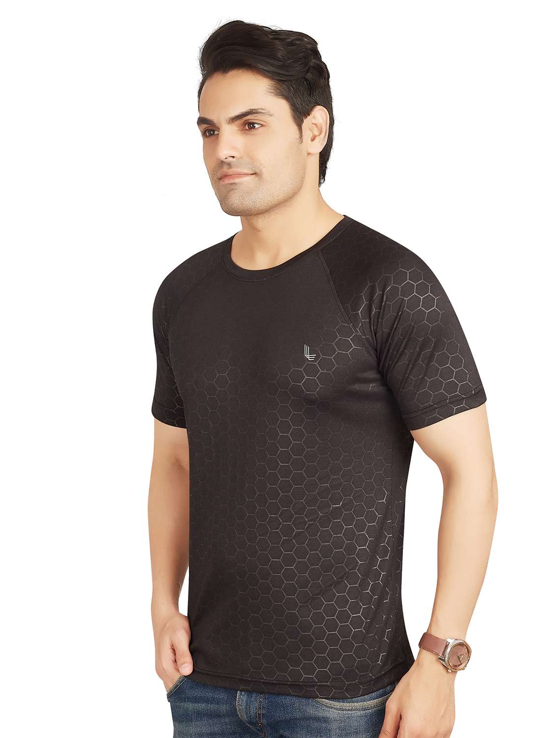black printed t-shirt - 18328974 -  Standard Image - 1
