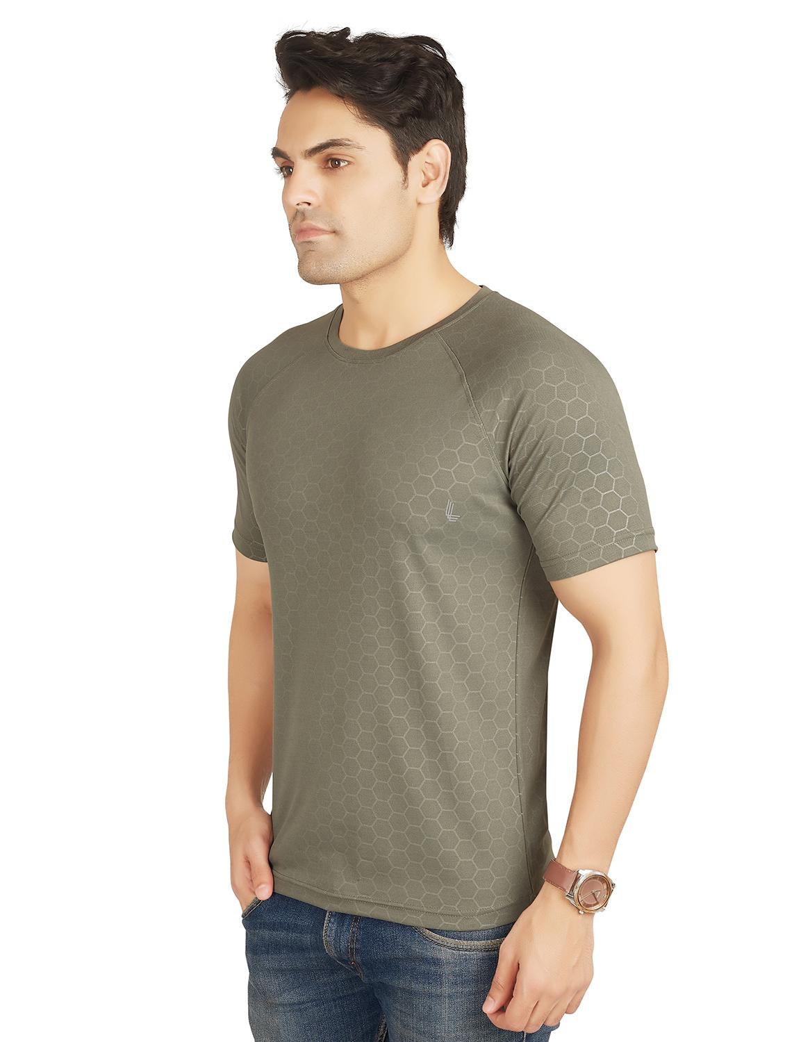 grey solid t-shirt - 18328977 - Standard Image - 1