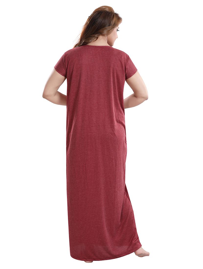 red cotton maternity wear - 18330167 - Standard Image - 4