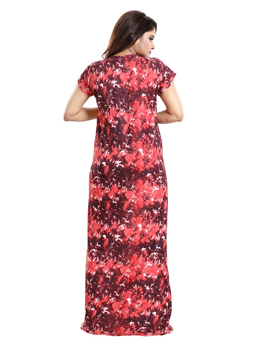 red satin maternity wear - 18330189 - Standard Image - 4