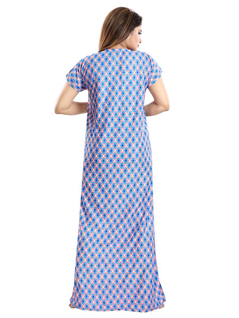 blue satin maternity wear - 18330201 -  Standard Image - 4