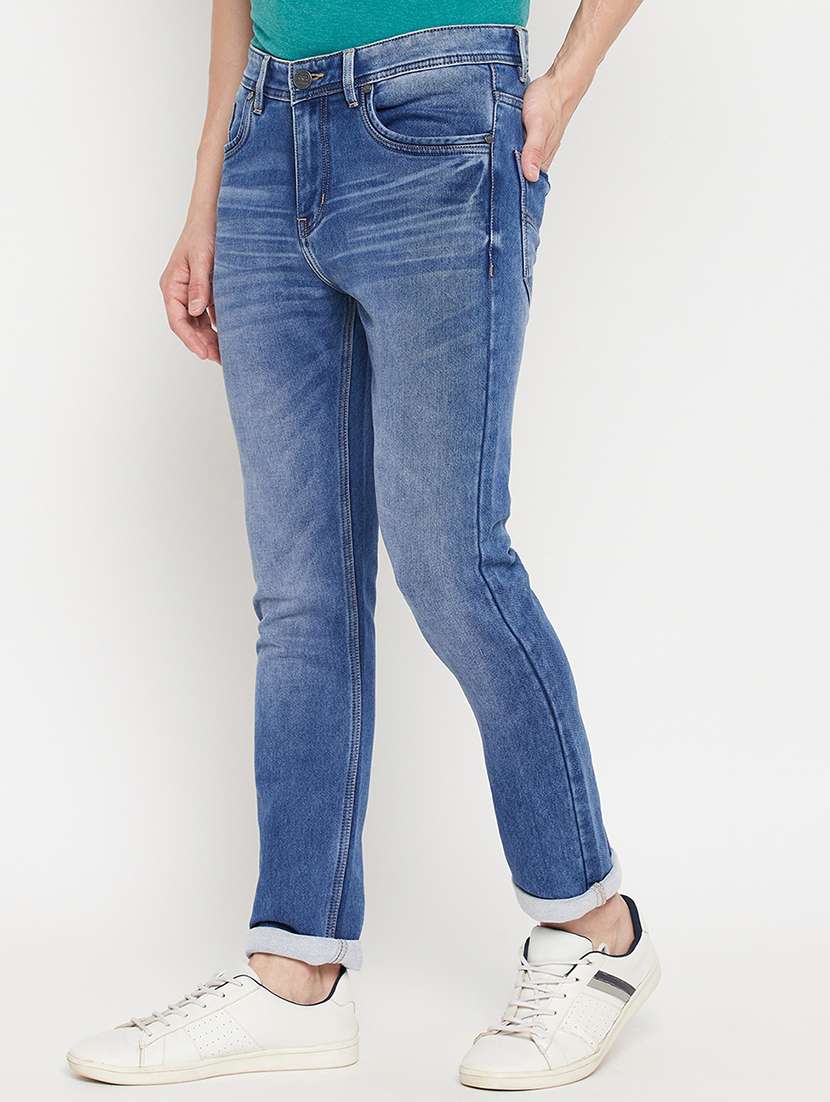 light-blue light-washed denim jean - 18330406 -  Standard Image - 1