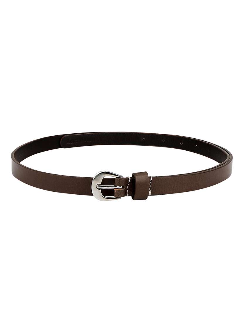 brown leather belt - 18333217 -  Standard Image - 1