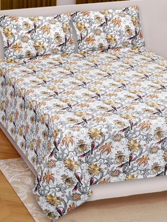 double bed bedsheets  - 18333593 -  Standard Image - 1