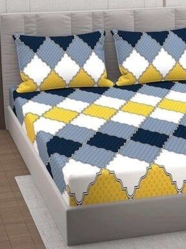 double bed bedsheets - 18333599 - Standard Image - 1