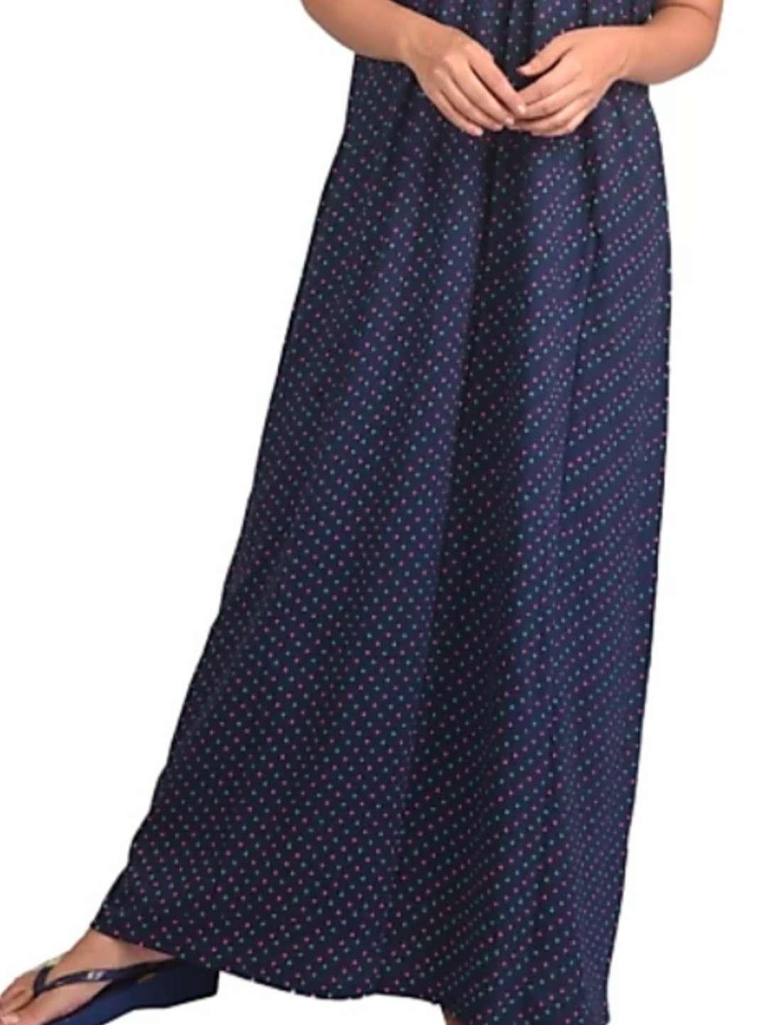 navy blue hosiery sleepshirts & nighty - 18334321 -  Standard Image - 1