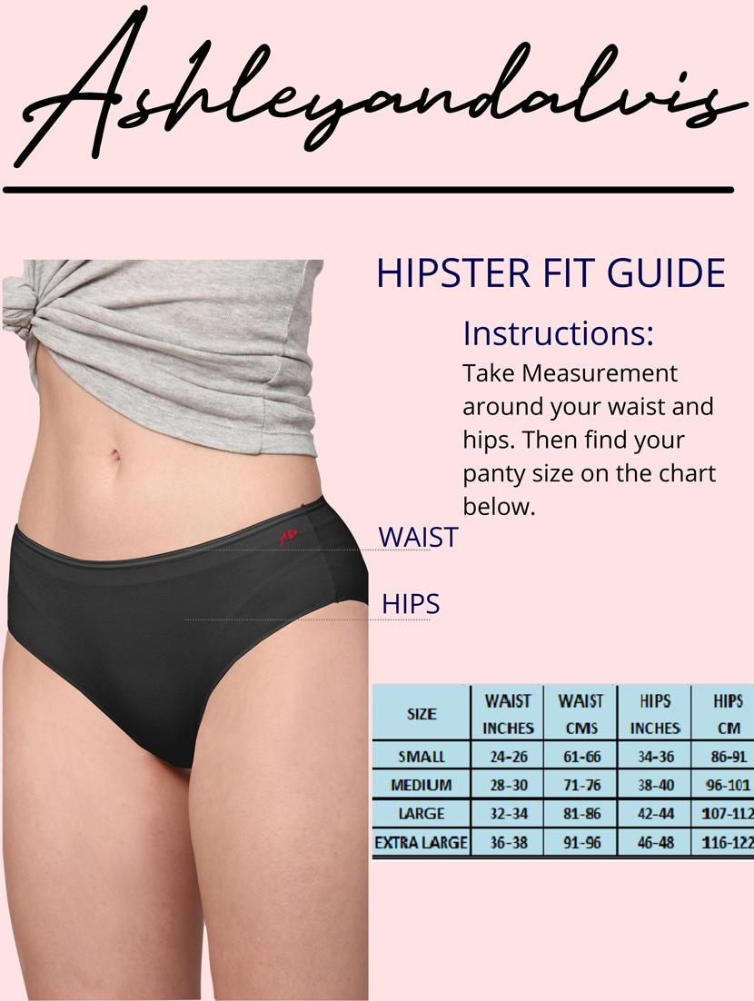 hipster premium women panty, antibacterial, 3x moisture wicking - 18334805 - Standard Image - 4