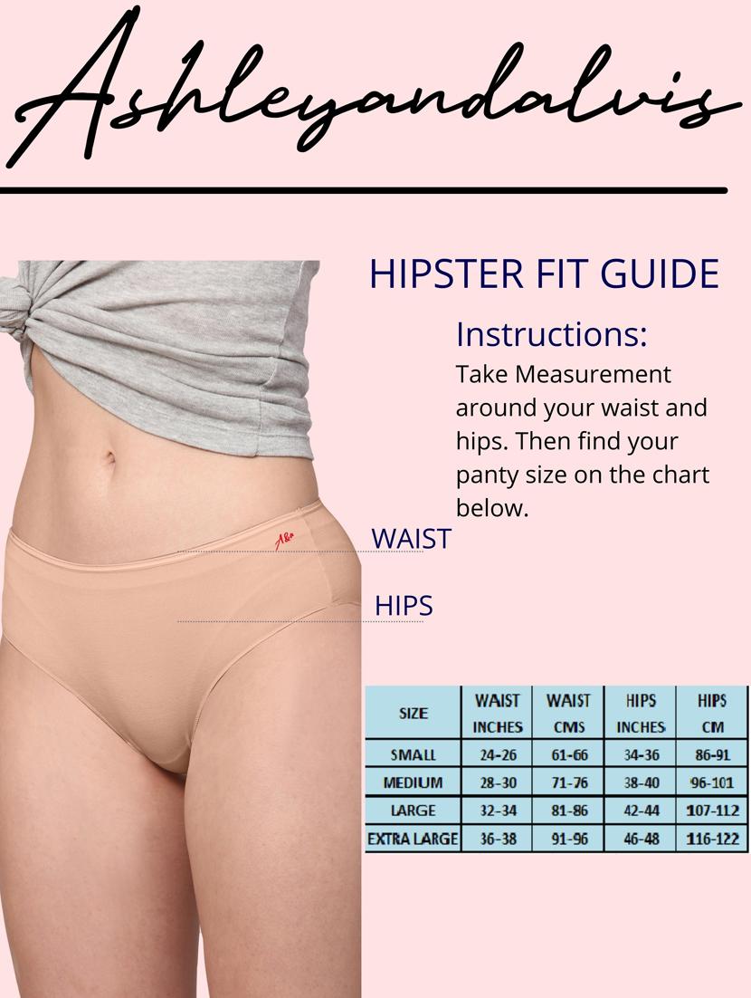 hipster premium women panty, antibacterial, 3x moisture wicking - 18334819 - Standard Image - 4
