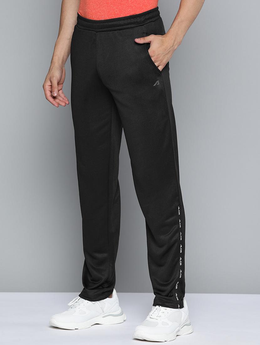 black  full length track pant - 18334883 -  Standard Image - 1